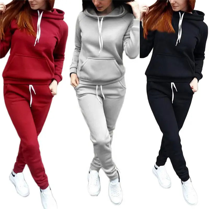 Conjunto de Sudadera y Pantalón Confort / Mono Deportivo Dos Piezas de Algodón