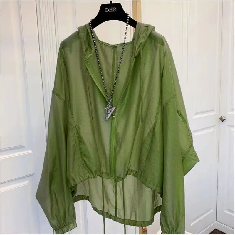 Blusa Ligera de Manga Larga Casual / Camisa Básica Fluida con Botones