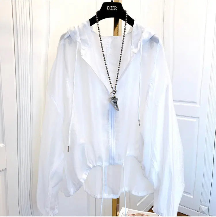 Blusa Ligera de Manga Larga Casual / Camisa Básica Fluida con Botones
