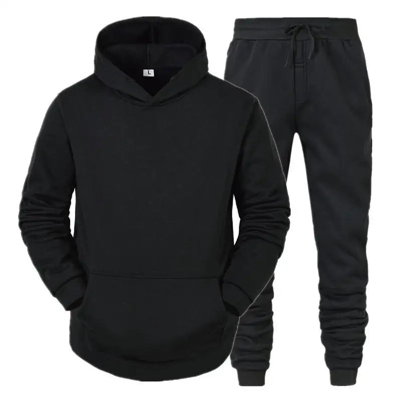 Sportswear Sweater Conjunto de Sudadera con Capucha y pantalónes Confort / Outfit Casual de Algodón para Invierno