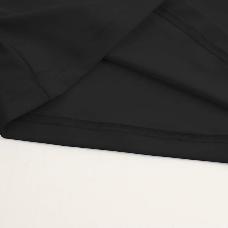 Camiseta Entallada Texturizada Manga Larga / Top Básico Elegante con Estilo