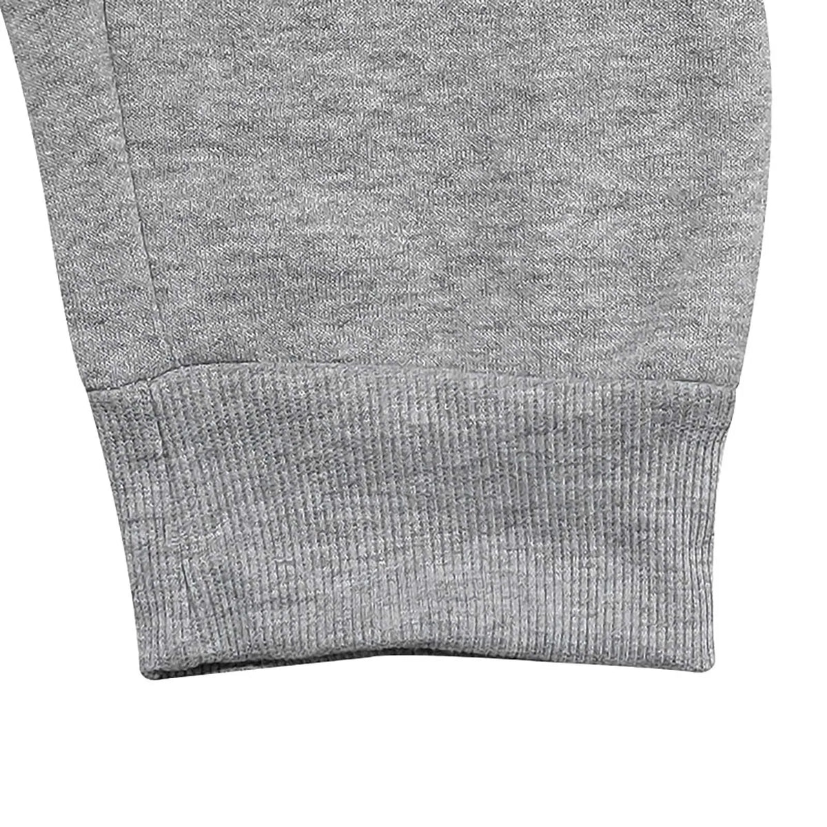 Pantalón Jogger Tipo Cargo de Felpa Suave / Pantalón de Chándal Cargo con Puño Elástico