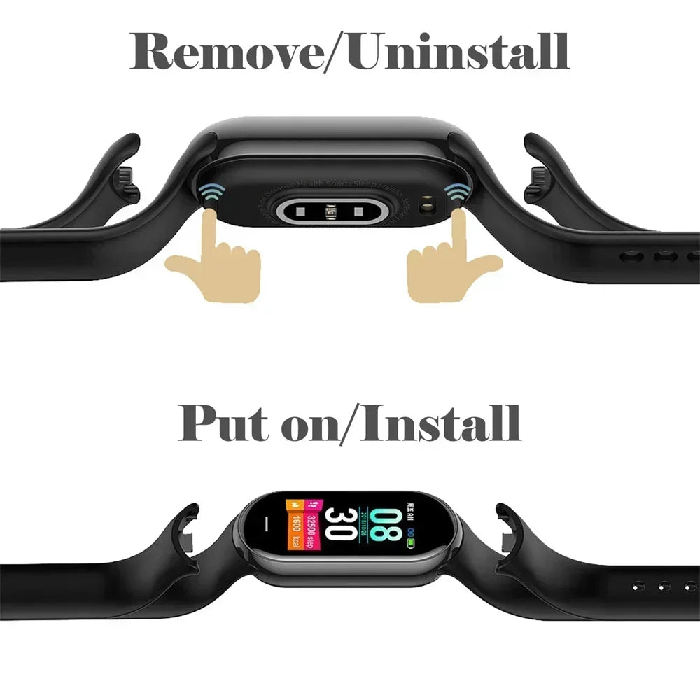 Correa Deportiva de Silicona Transpirable para Smartwatch / Banda de Repuesto Flexible para Pulsera de Actividad