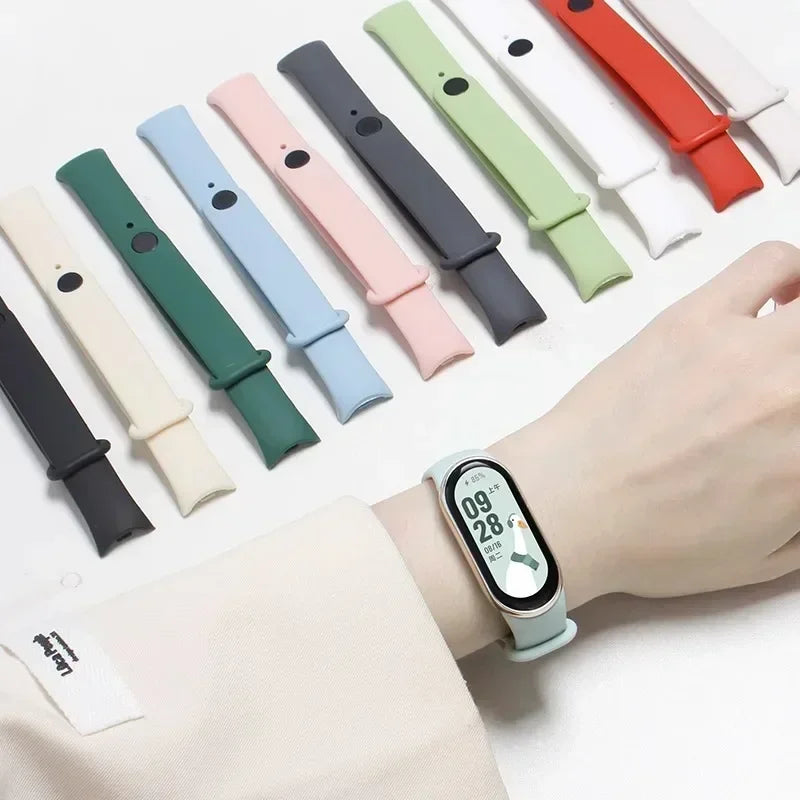 Correa Deportiva de Silicona Transpirable para Smartwatch / Banda de Repuesto Flexible para Pulsera de Actividad