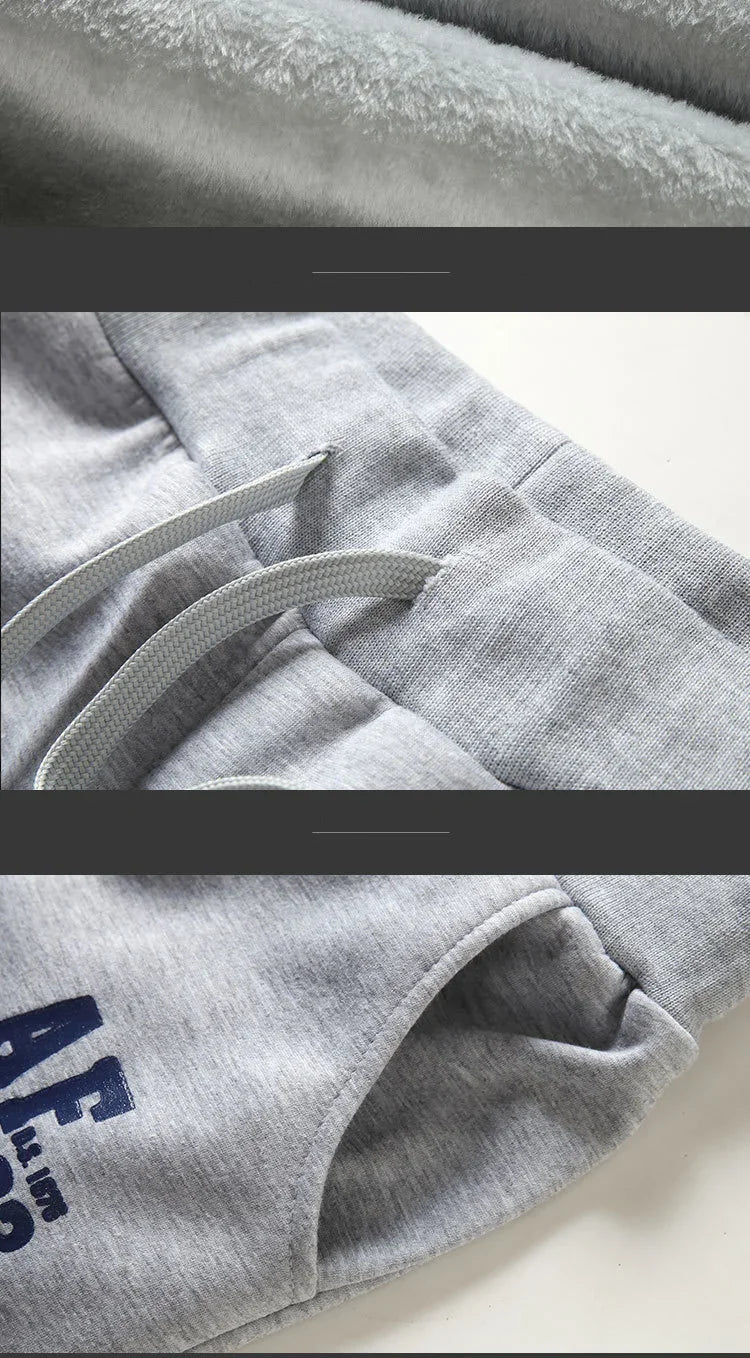 Conjunto de Invierno de 3 Piezas con Chaleco Acolchado / Chándal Completo Casual con Sudadera, Chaqueton y pantalónes