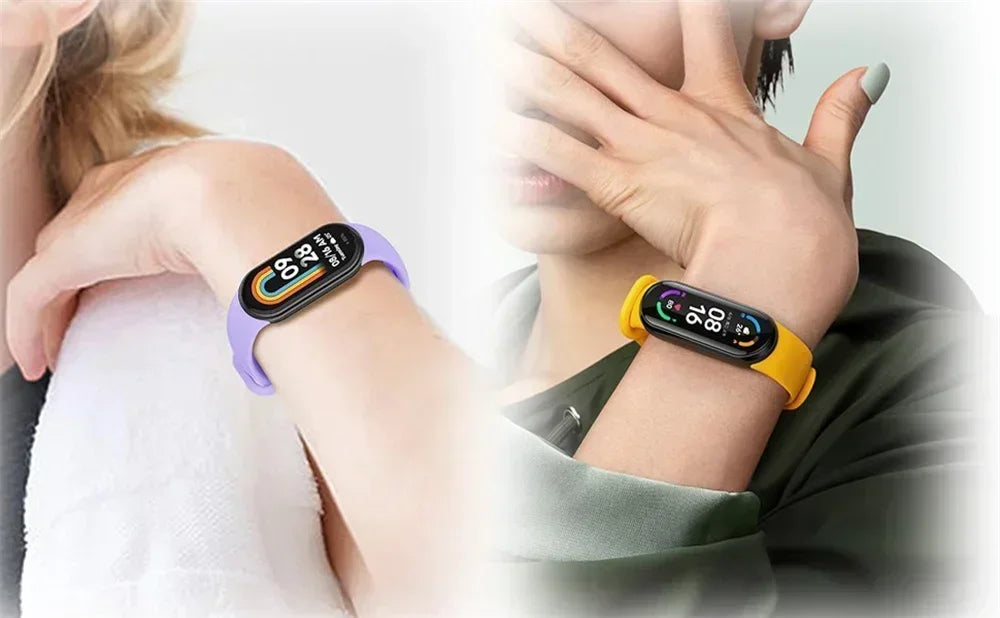 Correa Deportiva de Silicona Transpirable para Smartwatch / Banda de Repuesto Flexible para Pulsera de Actividad