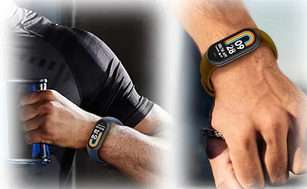 Correa Deportiva de Silicona Transpirable para Smartwatch / Banda de Repuesto Flexible para Pulsera de Actividad