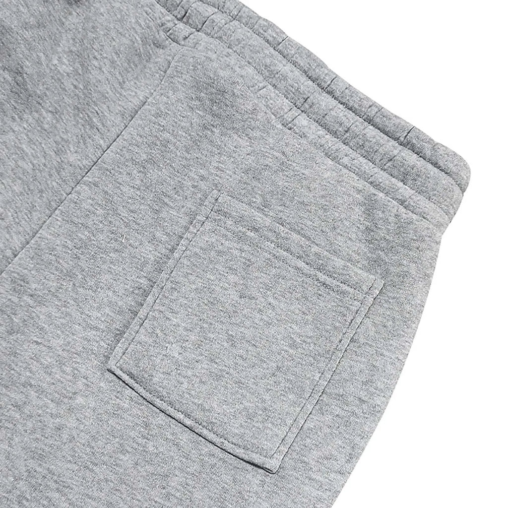 Pantalón Jogger Tipo Cargo de Felpa Suave / Pantalón de Chándal Cargo con Puño Elástico