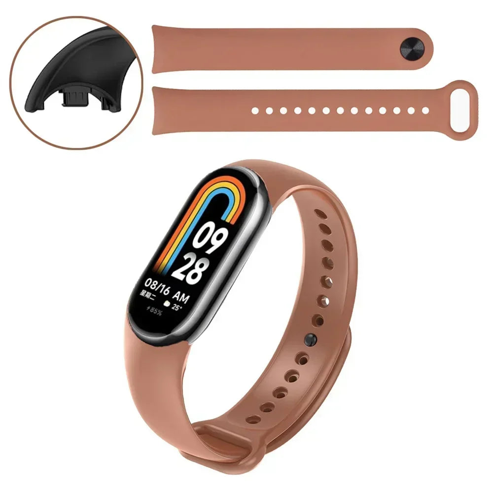 Correa Deportiva de Silicona Transpirable para Smartwatch / Banda de Repuesto Flexible para Pulsera de Actividad