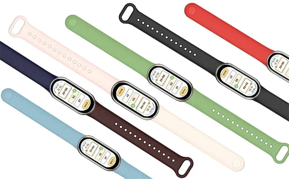 Correa Deportiva de Silicona Transpirable para Smartwatch / Banda de Repuesto Flexible para Pulsera de Actividad