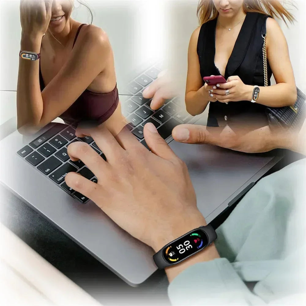 Correa Deportiva de Silicona Transpirable para Smartwatch / Banda de Repuesto Flexible para Pulsera de Actividad