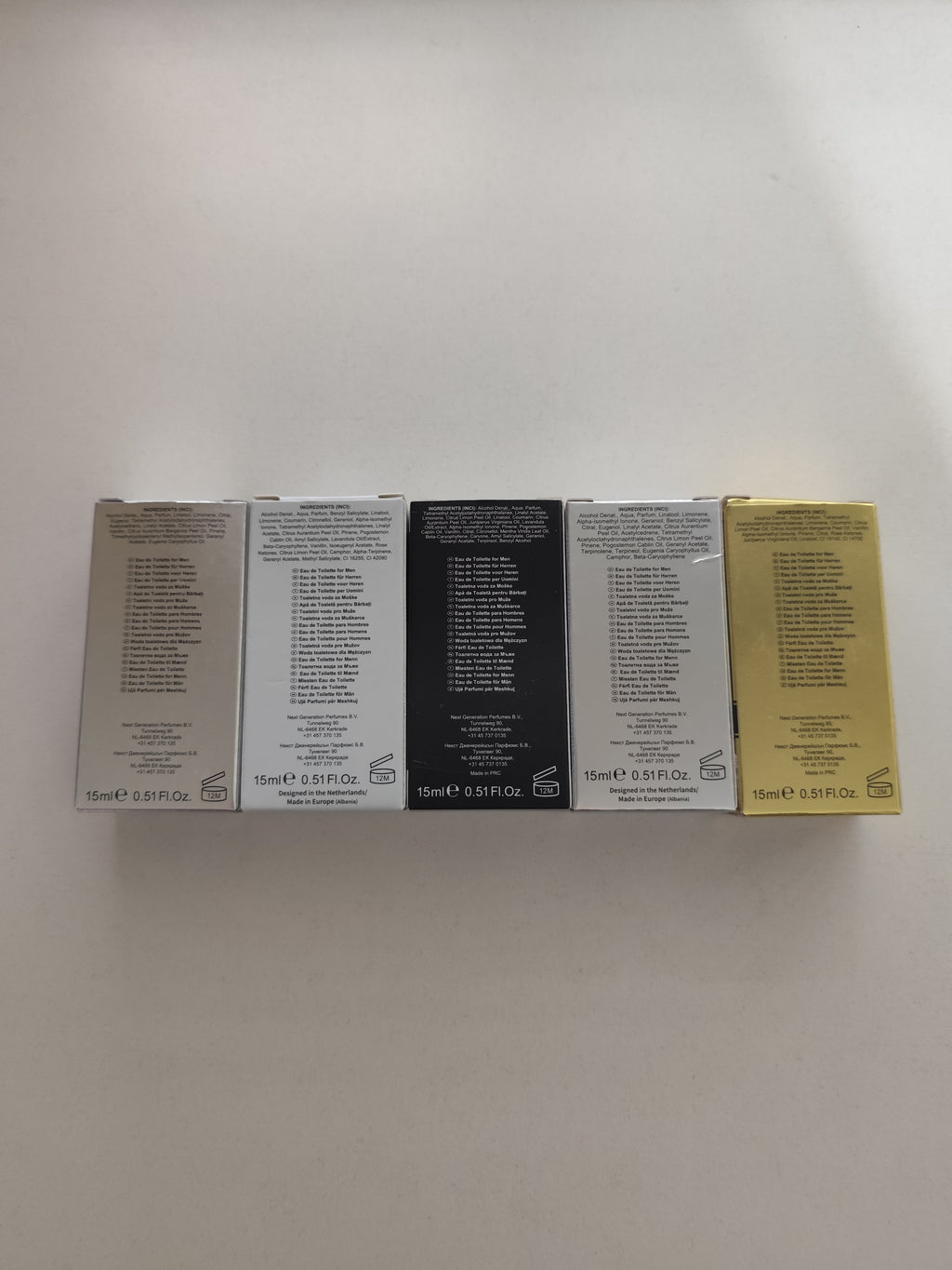 Perfumes NG Masculinos 15ml (Nuevos/Precintados) - Elige tu unidad o tu pack - unidad a 2€