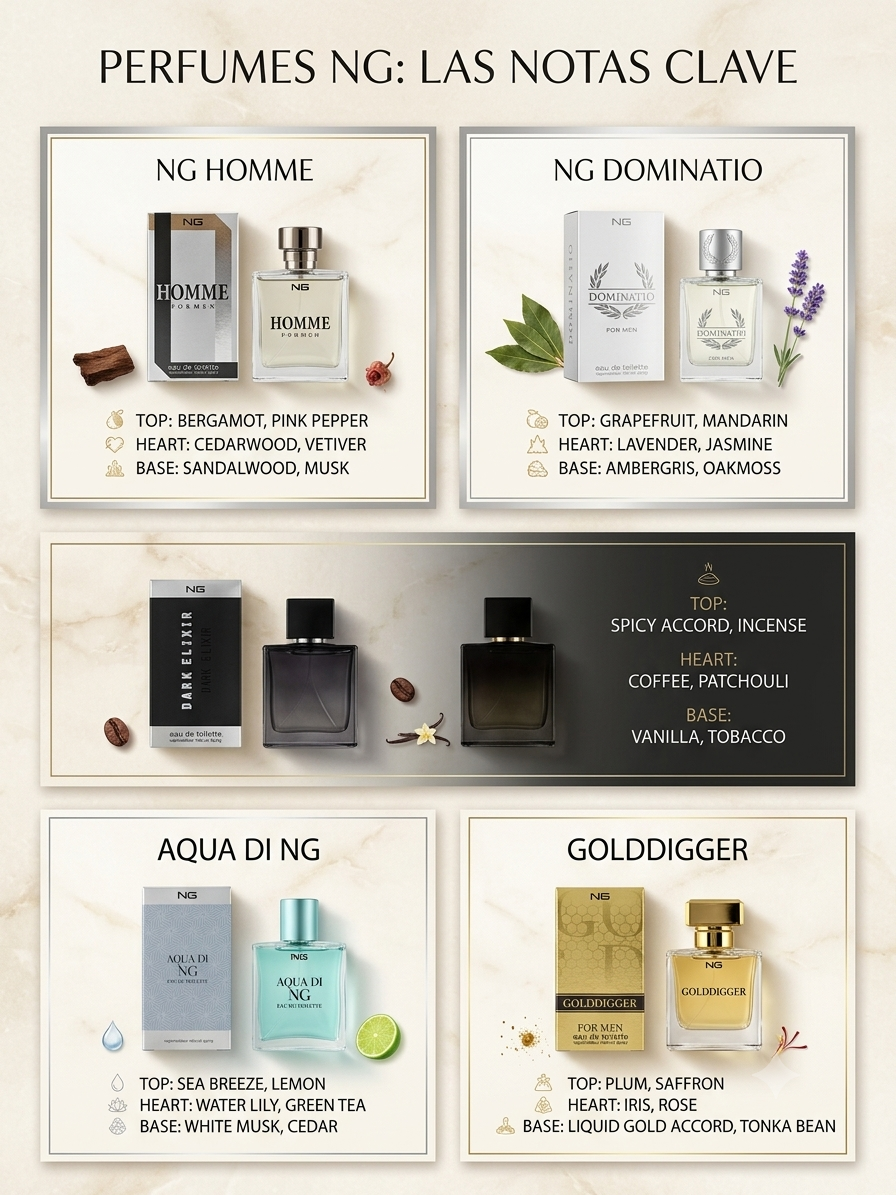 Perfumes NG Masculinos 15ml (Nuevos/Precintados) - Elige tu unidad o tu pack - unidad a 2€